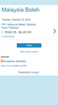 Mobile Screenshot of boleh-malaysia-boleh.blogspot.com