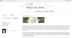 Desktop Screenshot of mapadaterra.blogspot.com