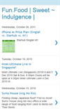 Mobile Screenshot of fun-food-sweet-indulgence.blogspot.com