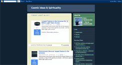 Desktop Screenshot of cosmicideas.blogspot.com