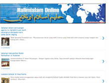 Tablet Screenshot of halimislamic.blogspot.com