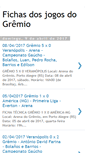 Mobile Screenshot of fichasdosjogosdogremio.blogspot.com