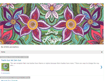 Tablet Screenshot of beingfaygie.blogspot.com