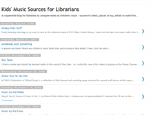 Tablet Screenshot of librarykidmusic.blogspot.com