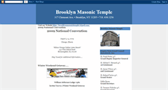 Desktop Screenshot of brooklynmasonictemple.blogspot.com