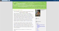 Desktop Screenshot of bayfieldnews.blogspot.com