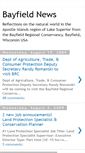 Mobile Screenshot of bayfieldnews.blogspot.com
