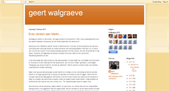 Desktop Screenshot of geertwalgraeve.blogspot.com