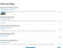 Tablet Screenshot of patricio-intp.blogspot.com