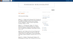 Desktop Screenshot of fisheriesbibliography.blogspot.com