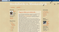 Desktop Screenshot of munkaeropiac.blogspot.com