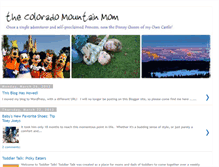 Tablet Screenshot of coloradomountainmom.blogspot.com