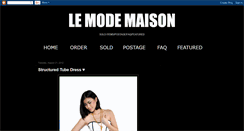 Desktop Screenshot of le-modemaison-solditems.blogspot.com