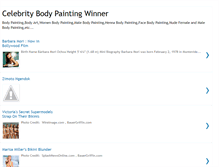 Tablet Screenshot of celebrity-body-painting-winner.blogspot.com