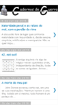 Mobile Screenshot of cadernosdeguerra.blogspot.com