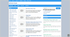 Desktop Screenshot of antiqueglassnews.blogspot.com