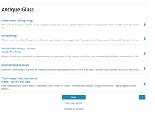 Tablet Screenshot of antiqueglassnews.blogspot.com