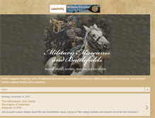 Tablet Screenshot of militarymuseums.blogspot.com