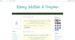 Desktop Screenshot of kaseyandmckall.blogspot.com