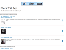 Tablet Screenshot of checkthatboy.blogspot.com