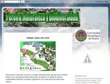Tablet Screenshot of pereiranaturalezaybiodiversidad.blogspot.com