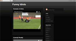 Desktop Screenshot of idiot-idiots.blogspot.com