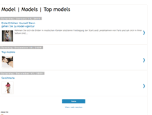 Tablet Screenshot of modelde-models.blogspot.com
