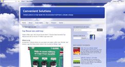 Desktop Screenshot of convenientsolutions.blogspot.com