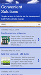 Mobile Screenshot of convenientsolutions.blogspot.com