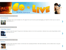 Tablet Screenshot of go-live-forum.blogspot.com