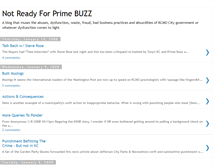 Tablet Screenshot of notreadyforprimebuzz.blogspot.com