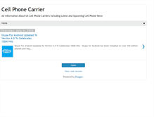 Tablet Screenshot of cellphonecarrier.blogspot.com