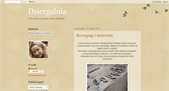 Desktop Screenshot of dziergalnia.blogspot.com