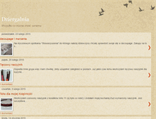 Tablet Screenshot of dziergalnia.blogspot.com