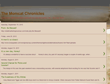 Tablet Screenshot of momcatchronicles.blogspot.com
