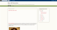 Desktop Screenshot of best-all-hairstyles.blogspot.com