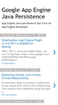 Mobile Screenshot of gae-java-persistence.blogspot.com