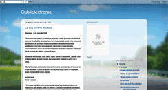 Desktop Screenshot of cubiletextreme.blogspot.com