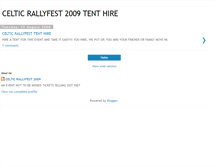 Tablet Screenshot of celticrallytenthire.blogspot.com