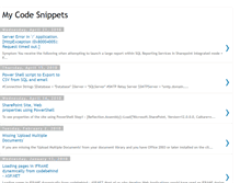 Tablet Screenshot of my-snippet.blogspot.com