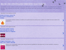 Tablet Screenshot of blogdoenvelhecimentosaudavel.blogspot.com