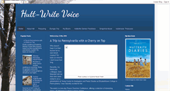 Desktop Screenshot of hutt-writevoice.blogspot.com