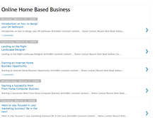 Tablet Screenshot of online-home-based-busines-s.blogspot.com