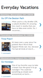 Mobile Screenshot of everydayvacations.blogspot.com