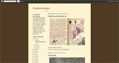 Desktop Screenshot of cuadernologia.blogspot.com