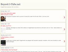 Tablet Screenshot of boycott-itube.blogspot.com
