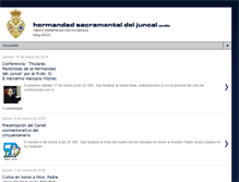 Tablet Screenshot of hermandaddeljuncal.blogspot.com