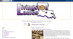 Desktop Screenshot of livingstonladies.blogspot.com