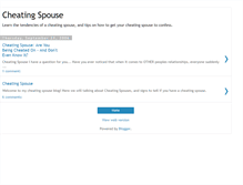 Tablet Screenshot of cheating--spouse.blogspot.com
