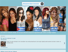 Tablet Screenshot of bellaslascubanas.blogspot.com